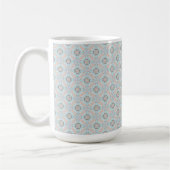 Nahtloses Seashell-Muster Kaffeetasse (Links)