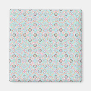 Nahtloses Seashell-Muster Magnet