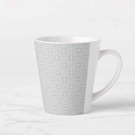 Nahtloses Seashell-Muster Milchtasse (Rechts)