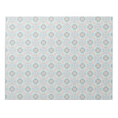 Nahtloses Seashell-Muster Notizblock (Vorderseite)