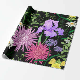 Nahtloses Sommermuster. Wilde Blume Kamille, h Geschenkpapier