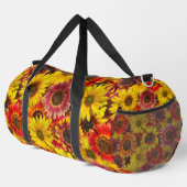 Nahtloses Sonnenblumenmuster Duffle Bag (Rechte Ecke)