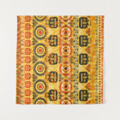 Nahtloses Stammmuster Wandteppich (Vorderseite (Horizontal))