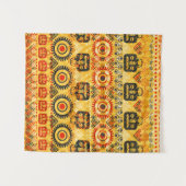 Nahtloses Stammmuster Wandteppich (Vorderseite (Horizontal))