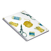 Nahtloses Stricken Notizblock (Rechte Seite)