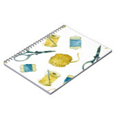 Nahtloses Stricken Notizblock (Linke Seite)