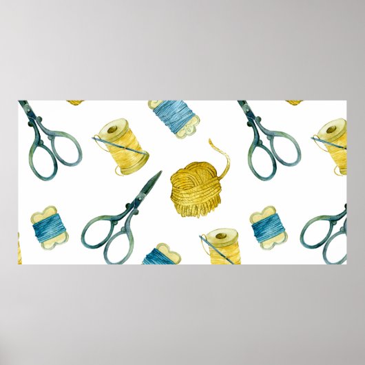 Nahtloses Stricken Poster (Vorne)