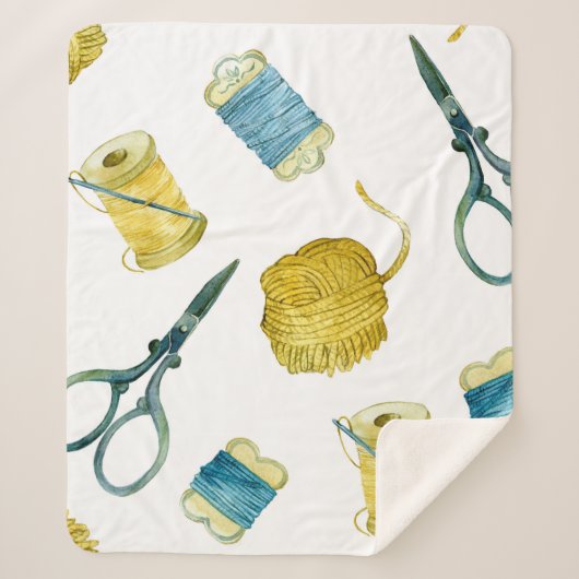 Nahtloses Stricken Sherpadecke (Vorderseite)