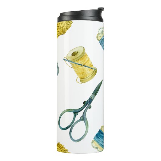 Nahtloses Stricken Thermosbecher (Nach links gedreht)