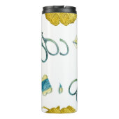 Nahtloses Stricken Thermosbecher (Rückseite)