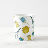 Nahtloses Strickmuster Kaffeetasse (Mittel)