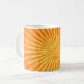 Nahtloses Strip-Muster Kaffeetasse (Vorderseite Links)