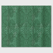 Nahtloses symmetrisches Leopard-Tiermuster Geschenkpapier (Flach)