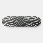 Nahtloses Tigerstreifenmuster Skateboard (Horizontal)