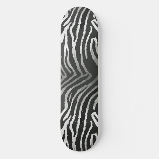 Nahtloses Tigerstreifenmuster Skateboard (Vorderseite)