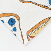 Nahtloses Toastmuster Fleecedecke (Ecke)