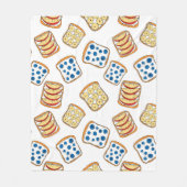 Nahtloses Toastmuster Fleecedecke (Vorderseite)