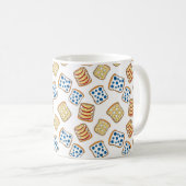 Nahtloses Toastmuster Kaffeetasse (VorderseiteRechts)