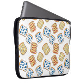 Nahtloses Toastmuster Laptopschutzhülle (Vorne Rechts)