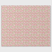 Nahtloses Tulip Floral Pattern - Vintag botanisch Geschenkpapier (Flach)