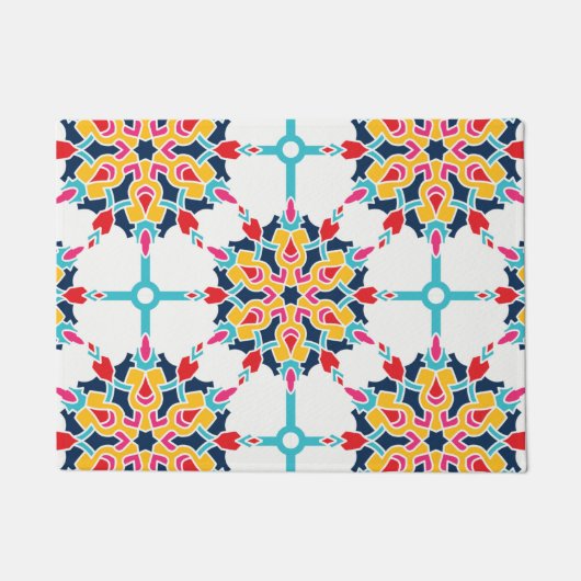 Nahtloses türkisches Design Fußmatte (Vorderseite)
