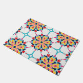 Nahtloses türkisches Design Fußmatte (Schrägansicht)