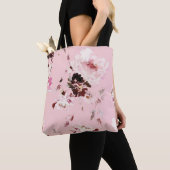 Nahtloses Vektor-Muster mit Peonings Tasche (Von Nahem)