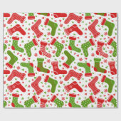 Nahtloses Vektormuster mit anderen Weihnachtsgesch Geschenkpapier (Flach)