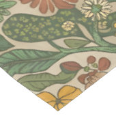 Nahtloses vintage botanisches Muster Tischdecke (Schrägansicht)