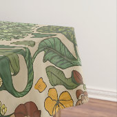 Nahtloses vintage botanisches Muster Tischdecke (Beispiel)