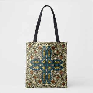 Nahtloses Vintage-Muster im orientalischen Stil Bl Tasche