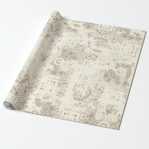 Nahtloses Vintage-Muster mit einem Effekt von Attr Geschenkpapier
