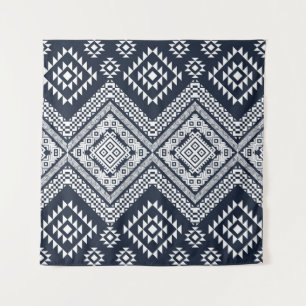 Nahtloses vintage Tribal-Musterdesign. Stylisches Wandteppich