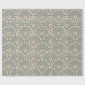 Nahtloses Vintages japanisches Muster auf Texturba Geschenkpapier (Flach)