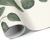 Nahtloses Vintages Muster mit Rose Geschenkpapier (Rolleneckpunkt)