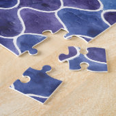 Nahtloses Violett-Muster Puzzle (Seite)