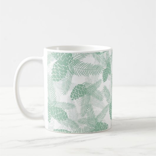 Nahtloses Winter Kaffeetasse (Links)