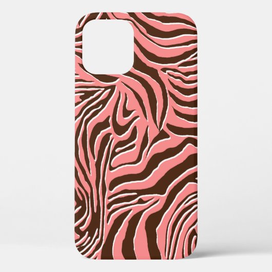 Nahtloses Zebra-Druckmuster Case-Mate iPhone Hülle (Rückseite)