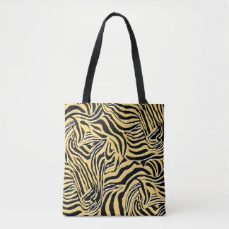 Nahtloses Zebramuster, Tier. Tapete, abstrakt Tasche