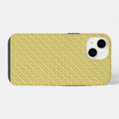 Nahtloses Zitronenmuster iPhone Hülle (Rückseite (Horizontal))
