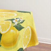 Nahtloses Zitronenmuster Tischdecke (Beispiel)