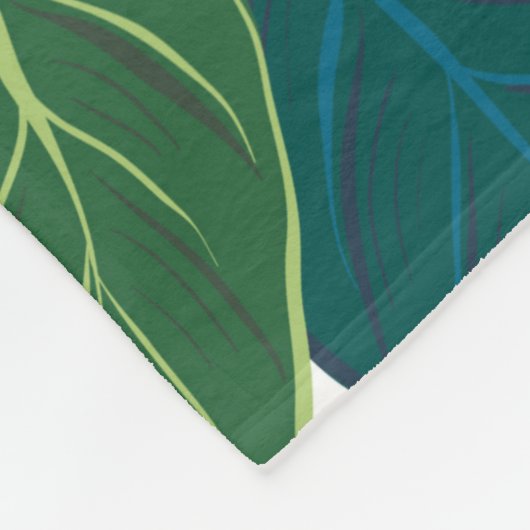 Nahtloses Zitrusmuster. Vintage Keule Fleecedecke (Ecke)