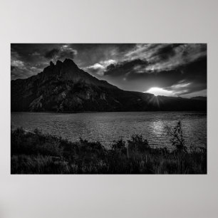 Nahuel huapi See und Anden Gebirge Poster