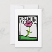 NAHUI OLLIN DANKESKARTE (Vorderseite)