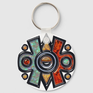 Nahui Ollin Schlüsselanhänger