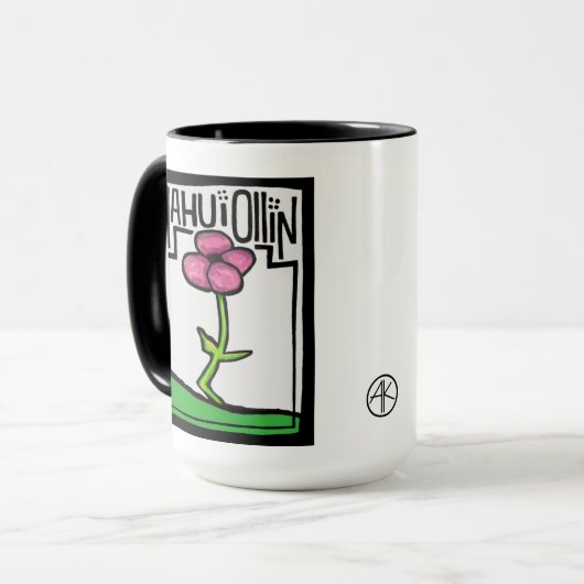 NAHUI OLLIN TASSE (Vorderseite Links)
