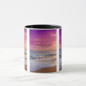 Nahum 1:11 KJV Bible Verse Christlich Scripture Pi Tasse (Zentrum)