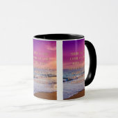 Nahum 1:11 KJV Bible Verse Christlich Scripture Pi Tasse (VorderseiteRechts)