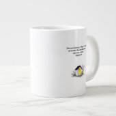 Nahum 1:7 Bibelvers christliche Tasse (Vorderseite Rechts)