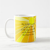 Nahum 1:7 kaffeetasse (Links)